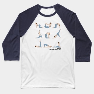 Namaste Yoga Tee Baseball T-Shirt